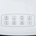 Miniatyrbild 5 av 7: Rootz Air Cooler - Mobil luftkonditionering - Med luftfuktning - Vattenkylande luftkonditionering - 8h Timer Fjärrkontroll - Vit/Svart - 38,2 x 31,6 x