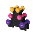 Miniatyrbillede 1 af 7: Rootz Halterset - 6 Halters - Hexagon - Håndvægtesæt - 2 x 1 kg - 2 x 1,5 kg - 2 x 2 kg