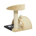 Miniatyrbillede 5 af 8: Rootz Cat Tree Sisal Pillars - Beige - Spånplade, Plys, Sisal - 14,17 cm x 14,17 cm x 17,32 cm