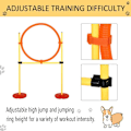 Miniatyrbillede 5 af 8: Rootz Dog Agility Set - 3-in-1 Pet Training Set - High Jump - Round Rods - Easy To Carry - Yellow