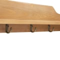 Pikkukuva 7 / 9: Rootz-istutuspöytä - Puinen puutarharuukkupöytä - Työpisteen tiskipöydän hyllyt ja koukut - Kuusi - Metalli - Luonnollinen - 80 cm x 42 cm x 142 cm