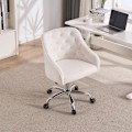 Miniatyrbillede 5 af 11: Rootz Teddy Velvet Kontorstol - Drejestol - Ergonomisk stol - Justerbar komfort - 56,48 cm x 52,98 cm x 90,5 cm