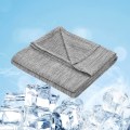 Pikkukuva 1 / 9: Rootz-jäähdytyspeitto - Chill-peitto - Kesäpeitto - Ympäristöystävällinen Arc-Chill -kuitu - Lämpöä säätelevä - Kevyt ja kannettava - Saatavilla useit