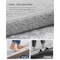 Miniatyrbillede 5 af 8: Rootz Boho -tæppe - Fluffy Rug - Soft Mat - Hyggelig komfort - 160 cm x 230 cm - Grå