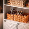 Miniatyrbillede 6 af 9: Rootz Tall Badeværelse Skab - Opbevaringsskab - MDF -skab - Rumbesparende design - 60x171x37cm