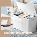 Miniatyrbillede 7 af 8: Rootz Shoe Bench - Bænk med opbevaring - Opbevaringsskab - Sæder og butikker - MDF -paneler - 76 cm x 48 cm x 40 cm
