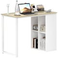 Miniatyrbillede 10 af 11: Rootz Compact Computer Desk - Small Office Desk - Moderne arbejdsområde -bord - Opbevaringsrum - 100 x 54 x 75 cm