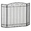 Pikkukuva 1 / 10: Rootz Western Fireplace Guard - Palosuoja - Fire Shield - Tukeva teräsrunko - Tyylikäs lonkkakuvio - 105 cm x 1,6 cm x 80,5 cm
