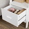 Pikkukuva 7 / 9: Rootz White Storage Display Hyllyt Tikkaat Hylly Kirjahylly laatikolla ja 4 hyllyllä
