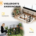 Miniatyrbild 4 av 10: Rootz Puppy Run Dog Spout - Valphölje - Foldbart hundstaket - Versatile & Portable - 240cm x 60 cm x 76 cm