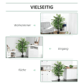 Pikkukuva 4 / 9: Rootzin keinokasvit - Vihreä - Pe, Pp, Sementti - 7,87 cm x 7,87 cm x 57,08 cm