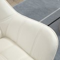 Miniatyrbillede 8 af 10: Rootz Scandinavian Style Lounge Chair - Læsestol - Fløjlspolstret stol - Moderne Design - Tyk polstring - 67cm x 61,5cm x 71cm