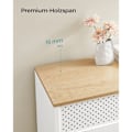 Miniatyrbillede 5 af 9: Rootz Opbevaringsskab - Hvidt Skab - Spånpladestål - Rummelig opbevaring - Robust konstruktion - Nem montering - 40cm x 80cm x 76cm