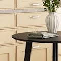 Miniatyrbillede 6 af 7: Rootz 2 pers. spisebord - Køkkenbord - Bistrobord - Elegant & Stabilt - Ø72cm x 75cm
