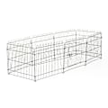 Miniatyrbillede 4 af 8: Rootz Puppy Grid Outdoor Rabits Kaniner - Sort - Stål - cm x 27,95 cm x 24,02 cm