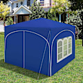 Pikkukuva 2 / 8: Rootz Ultimate Outdoor Gazebo - Säänkestävä paviljonki - Perheteltta - Vahva teräsrakenne - UV-suoja - Helppo asennus - 3x3m