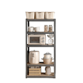 Miniatyrbillede 1 af 5: Rootz Stand Shelf - Boghylde - Lagerhylde - Robust stålramme - 30 cm x 75 cm x 150 cm