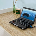 Miniatyrbillede 4 af 5: Rootz Home Office Bordbord- Computer Skrivebord Arbejdsstation Skrivebord med stor bordplade