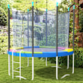 Miniatyrbillede 2 af 7: Rootz Erstatningskantbetræk til trampoliner - Trampolinkantpolstring - Vandtæt - Rivefast - Gul + Pink + Grøn + Blå - Ø244 x 30H cm