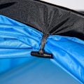 Miniatyrbillede 4 af 10: Rootz Campingtelt - Pop-up telt - Forværelse - Transporttaske - Soveplads - Vandtæt - Bæretaske - Polyester - Glasfiber - Lyseblå - 426L x 206W x 154H