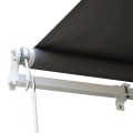 Miniatyrbillede 7 af 8: Rootz Awning - Articulated Arm Awning - Cassette Awning - Remote Control Awning - Aluminum - Grey - 4.95x3m