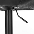 Miniatyrbild 7 av 10: Rootz Barpall - Bänkpall - Justerbara barstolar - Ergonomisk design - Slitstarkt konstläder - Stabil metallbas - 94cm-116cm x 60cm-82cm