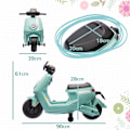 Miniatyrbild 3 av 5: Rootz Elmotorcykel för barn - E-motorcykel för barn - Leksaksmotorcykel - Säker körning - 90 cm x 39 cm x 61 cm