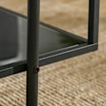 Miniatyrbillede 4 af 6: Rootz sofabord med opbevaring - Stuebord - Sofabord - Tilføjer elegance og organisering - 100 cm x 55 cm x 45,5 cm