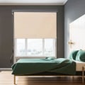 Miniatyrbillede 2 af 7: Rootz Vertical Awning - Balcony Awning - Side Roller Blind - Awning - Window Roller - Cream White - 120 x 200 cm
