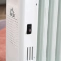Miniatyrbillede 4 af 7: Rootz Oil Radiator - Bærbar elektrisk radiator - 3 varmeniveauer - 24-timers timing Elektrisk opvarmning - 11 varmeplader med 4 ruller - Hvid - 50,5 x