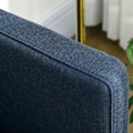 Miniatyrbild 8 av 10: Rootz 2-sits soffa - Loveseat - Klädd soffa - Elegant design - 135L x 67W x 80H cm - Krämfärgad - Tyg i linne-look