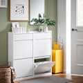 Miniatyrbillede 3 af 9: Rootz skoopbevaringsenhed - Skoopbevaring - Entreskab - Pladsbesparende design - MDF-materiale - 98x95x19cm