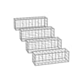 Miniatyrbild 1 av 7: Rootz Gabion Korgset - Stenbur - Gabionvägg - Galvaniserat stål - 100cm x 30cm x 30cm - Enkel montering - 23,2 kg