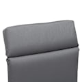 Miniatyrbillede 4 af 7: Rootz liggeunderlag - Solsengeunderlag - Havesengeseng - Pude - Polyester/PP fyld - Mørkegrå - 196 x 55 x 8 cm
