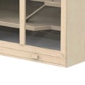 Miniatyrbillede 4 af 11: Rootz hamsterbur - syrisk hamster - musrotter - mus gnavere - smådyr hytte - naturlig træfarve - 115Lx60Bx58H cm