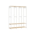 Miniatyrbillede 1 af 7: Rootz Tøjstativ Organizer - Beklædningsstativ - Garderobeopbevaring - Stålspånplade - 40 cm x 141 cm x 180 cm
