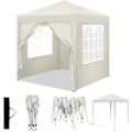 Miniatyrbillede 1 af 9: Rootz udendørs lysthus - Haveoverdækning - Solafskærmning - Rustfast - UV-beskyttelse - 2m x 2m x 2,4m