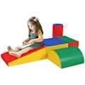 Miniatyrbild 10 av 10: Rootz Soft Building Block Set - Leksakskuber - Utbildningsleksak - Motorisk skicklighetsutveckling - 40,6 cm x 40,6 cm x 20,3 cm - EPE-skum