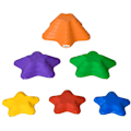 Miniatyrbild 10 av 10: Rootz Stepping Stones för barn - Balansstenar - Lekset - Halkfritt - Stapelbar - 3 storlekar - Upp till 80 kg - Inomhus/Utomhus - 23cm x 23cm x 4cm, 3