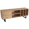Miniatyrbillede 9 af 11: Rootz Modern TV Underskab - TV Stand - Eg Dekoration - Rektangulær opbevaring - Rummelig - Organiseret - 150cm x 55cm x 40cm