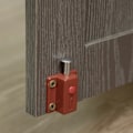 Miniatyrbillede 4 af 6: Rootz Hundekasse - 2 døre - Inklusiv lås - Mellemstore og store hunde - Magnetisk dør - Grå - 116 cm x 60 cm x 87 cm