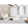 Miniatyrbillede 3 af 11: Rootz Nursery Set 'Florentina' - Cot Bed - Changing Unit - Convertible Design - Dimensioner: COT 146x76x85cm, skiftende enhed 130x77x101cm, garderobe