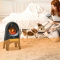 Pikkukuva 2 / 9: Rootz-tilanlämmitin - Sähkölämmitin - 3 tilaa - 10-49°c - Kaukosäätimellä - Led Flames Vapaasti seisova - Musta - 33,7 x 25,5 x 60,4 cm