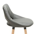 Miniatyrbild 7 av 8: Rootz Set med 2 barstolar - Bänkstolar - Barnstolar - Bekväma sittplatser - Ergonomisk design - Snygg & mångsidig - Trä & konstläder - 96cm x 43cm x 4