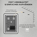 Miniatyrbild 8 av 10: Rootz badrumsspegel - LED sminkspegel - Touch Switch - Justerbar belysning - Anti-dimma - Minnesfunktion - Väggmonterad - 50cm x 4cm x 70cm
