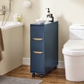 Pikkukuva 2 / 8: Rootz Rolling Neache -hylly - Mobile Storage Cart - Gap -järjestäjä - 14,2 kg: n kuorma - 20x70x60cm - Ihanteellinen tiukkoihin tiloihin ja helppo lii