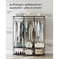 Miniatyrbillede 4 af 7: Rootz Tøjstativ - Organizer - Garderobestativ - Stålspånplade - Heavy Duty - 40 cm x 141 cm x 180 cm