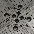 Pikkukuva 7 / 11: Rootz-korotettu sänky - Puutarhasänky - Puutarhasänky istutuskone - Kukkalaatikko - 6-osainen istutuskone - Ruskea - 40 x 40 x 44 cm