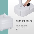 Miniatyrbild 5 av 10: Rootz Portabelt handfat utomhus - Mobilt handfat - Campingdisk - Integrerad tvålautomat - 51 cm x 33,5 cm x 103 cm