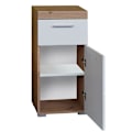 Miniatyrbillede 8 af 11: Rootz Badeværelsesskab - Højglans - 37 x 79 x 31cm White High gloss